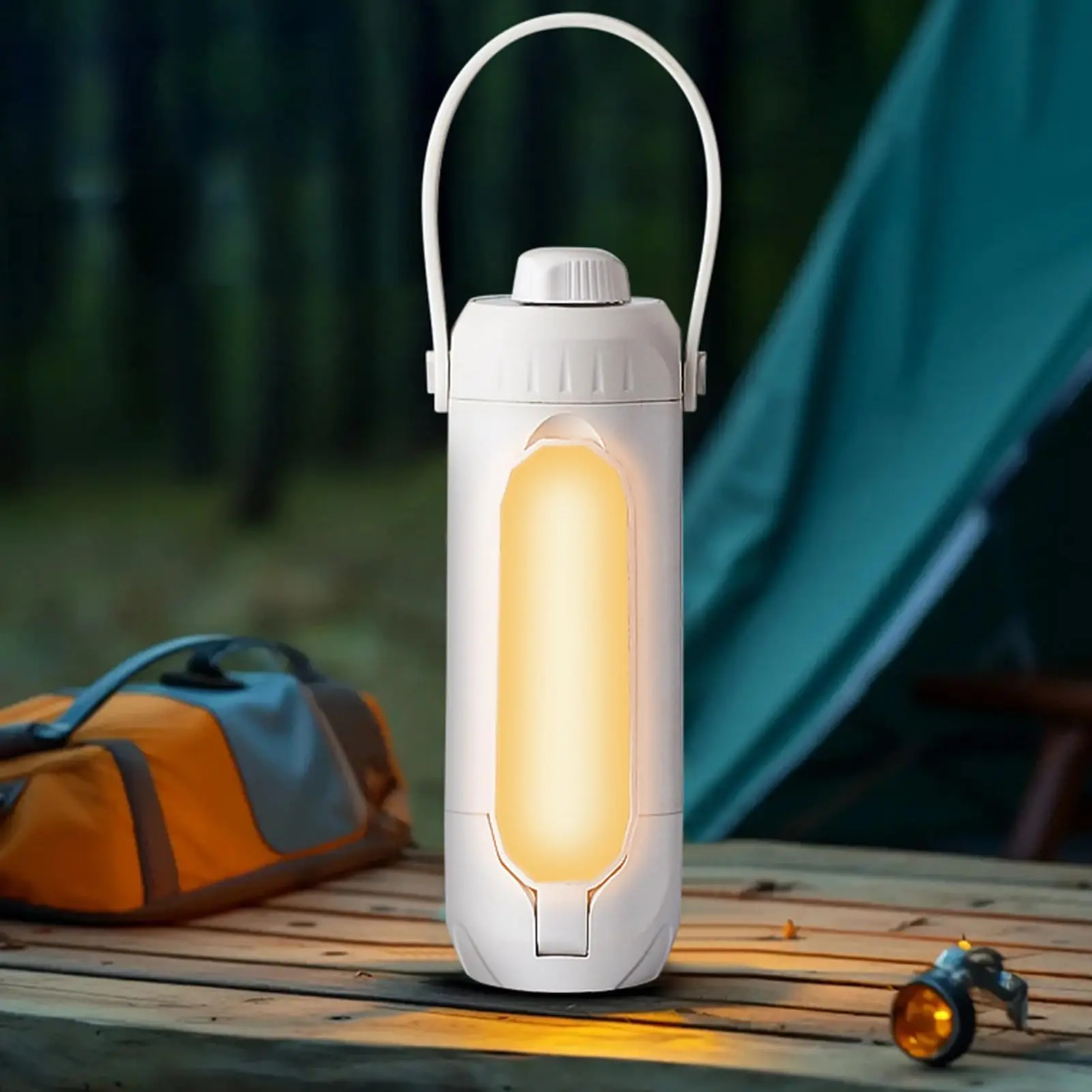 USB Charger Tent Camping LED Lights Dimmable Lantern Flashlight Outdoor Tent Lights with Power Bank