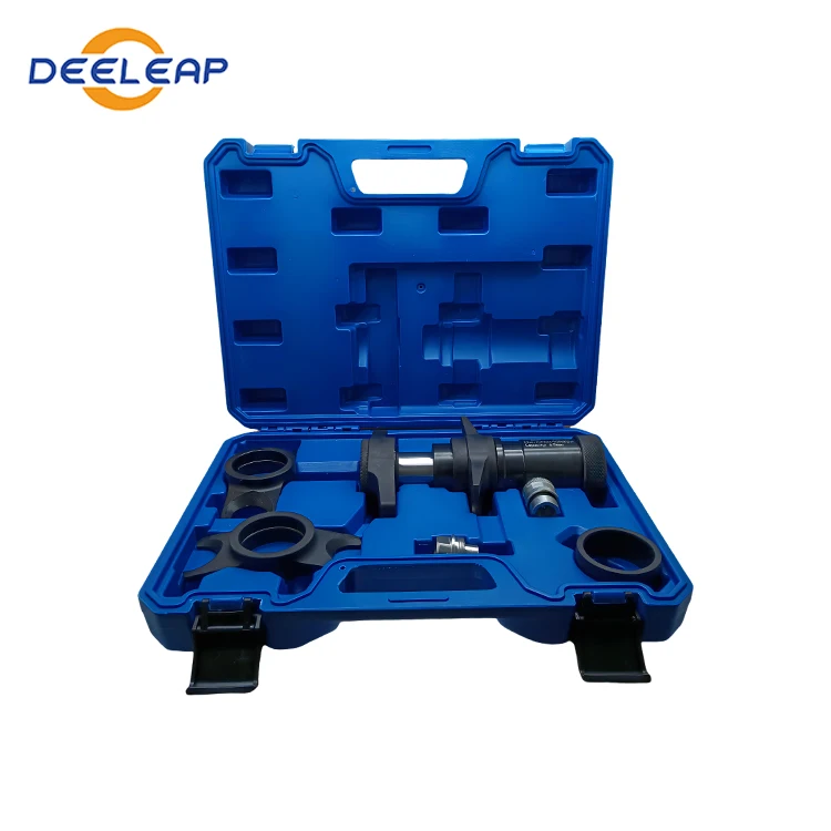Deeleap 4.5T Heavy Duty Hydraulic Ball Joint Press Tool 30MM Stroke 19-36mm Anvil Sizes 12-Month Warranty ISO9001 Certified For