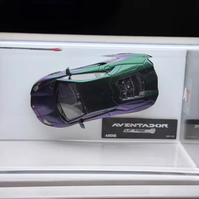 Nuovo In Magazzino Tardis 1:64 Lamborghini Lp700-4 Camaleonte Limitato Premium Modello In Resina In Miniatura Pressofuso Ornamento Giocattoli Personalizzati