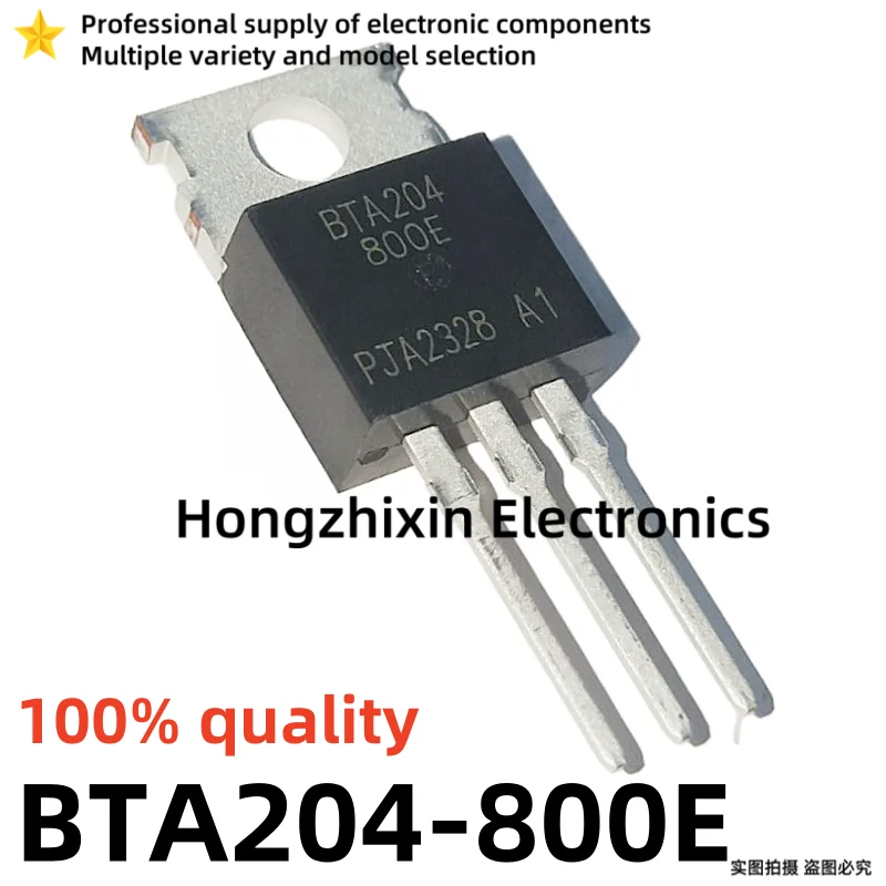 

10 шт., новинка 100%, качественная модель BTA204 BTA204-800E BTA204800E, двунаправленный Тиристор-220