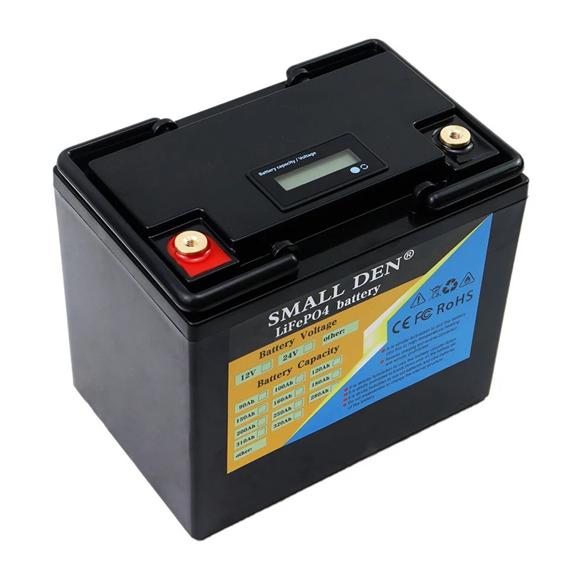 12 فولت 30AH LiFePO4 بطارية حزمة المدمج في BMS خلايا فوسفات الحديد الليثيوم لاستبدال معظم الطاقة الاحتياطية تخزين الطاقة المنزلية