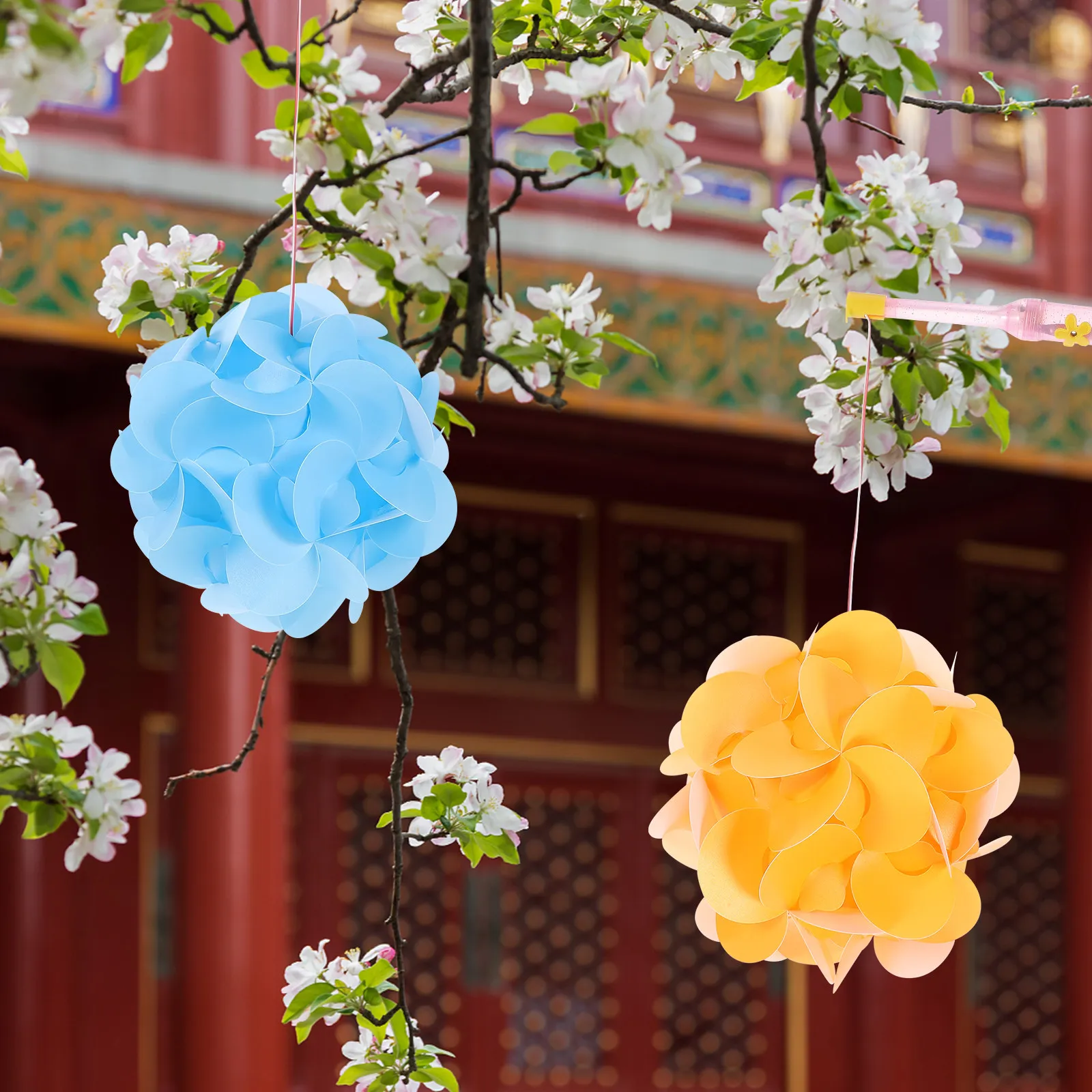 4Sets Paper Flower Lantern DIY - đánh giá và giá Home Decor Diy