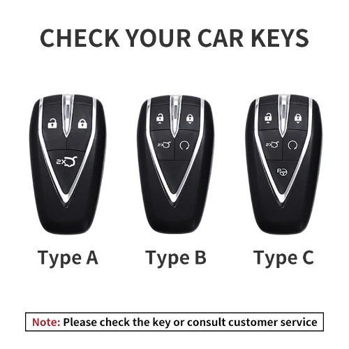 2/3/4 Buttons Leather Car Key Case Cover for Changan UNIT UNIK CS35 Plus CS55 Plus CS75 Plus 2019 2020 Oshan X7 X5 Auto Key Fob