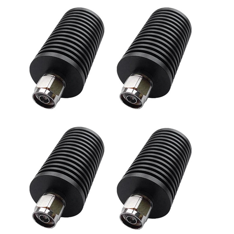 4X 50W Dummy Load N Male Connector DC - 3Ghz 50 Ohm RF Coaxial Termination