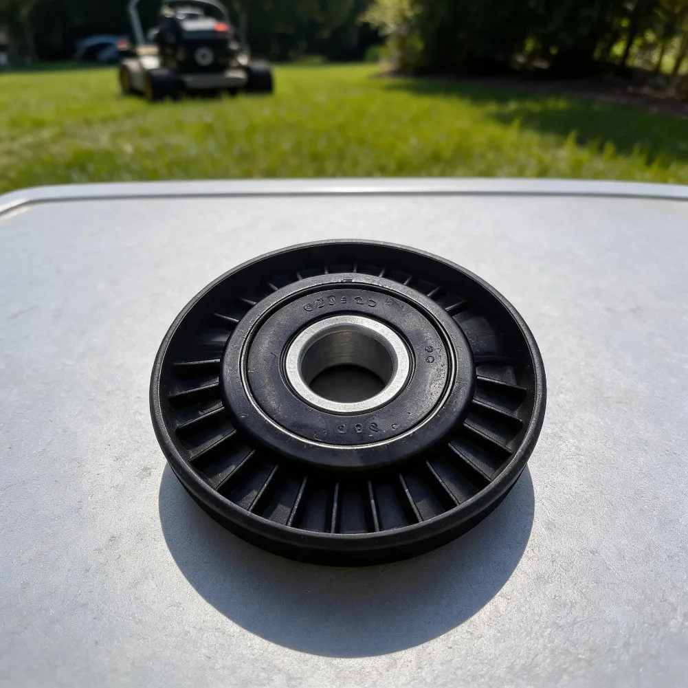Belt Drive Idler Pulley 9636207480 Compatible with For Lawn Mower Models Requiring Generator Tensioner Pulley 575161