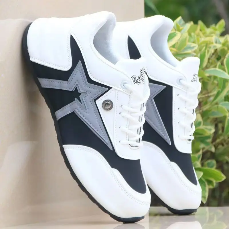 

Men's shoes, leather waterproof sports shoes, casual shoes, anti-slip running shoes, outdoor dad shoes
