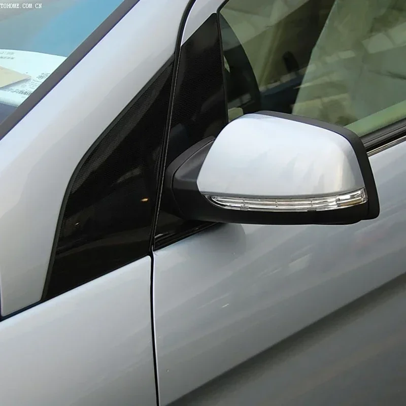 2Pcs Car Window Side Decorative Panel Rea Rview Mirror Side Triangle Plate for Mercedes Benz B-Class W245