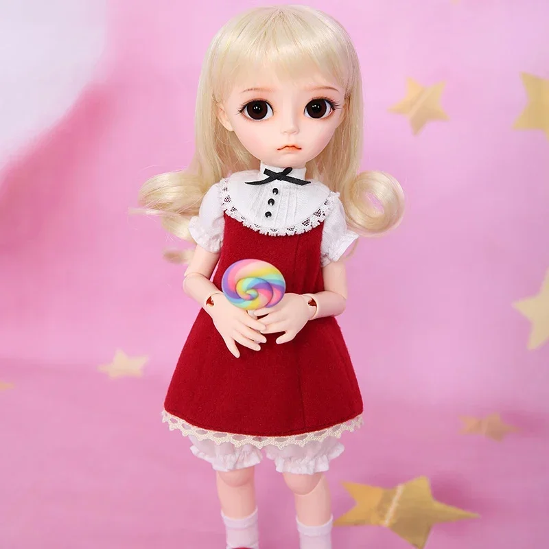 あなたの誕生日のためのかわいいおもちゃのエンボス加工,女の子のためのかわいい高品質のクリスマスギフト,1/6プラスbjd