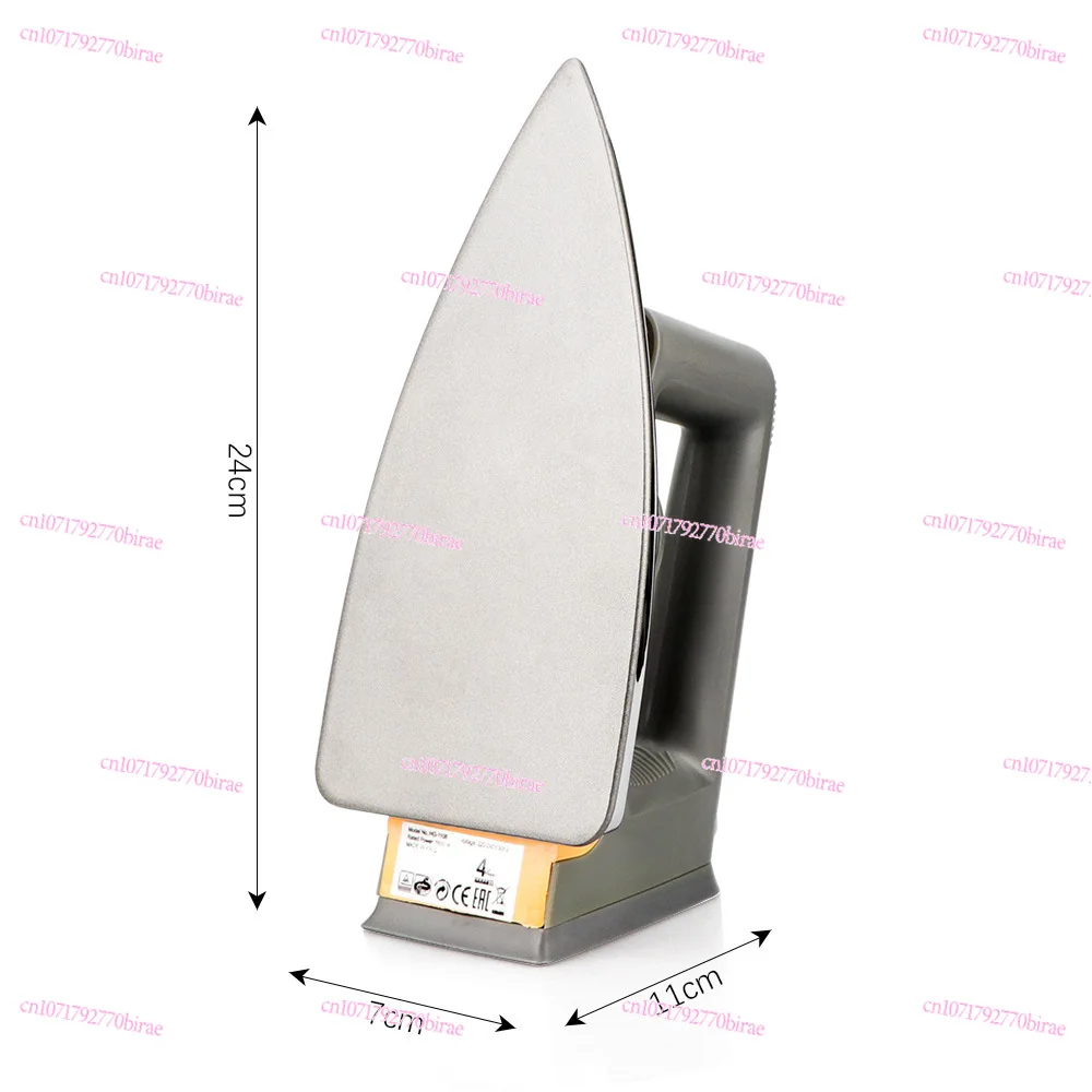 

European Standard Household Old-fashioned Dry Ironing Electric Iron Without Water and Steam Heat Transfer Drill Sticker Wood
