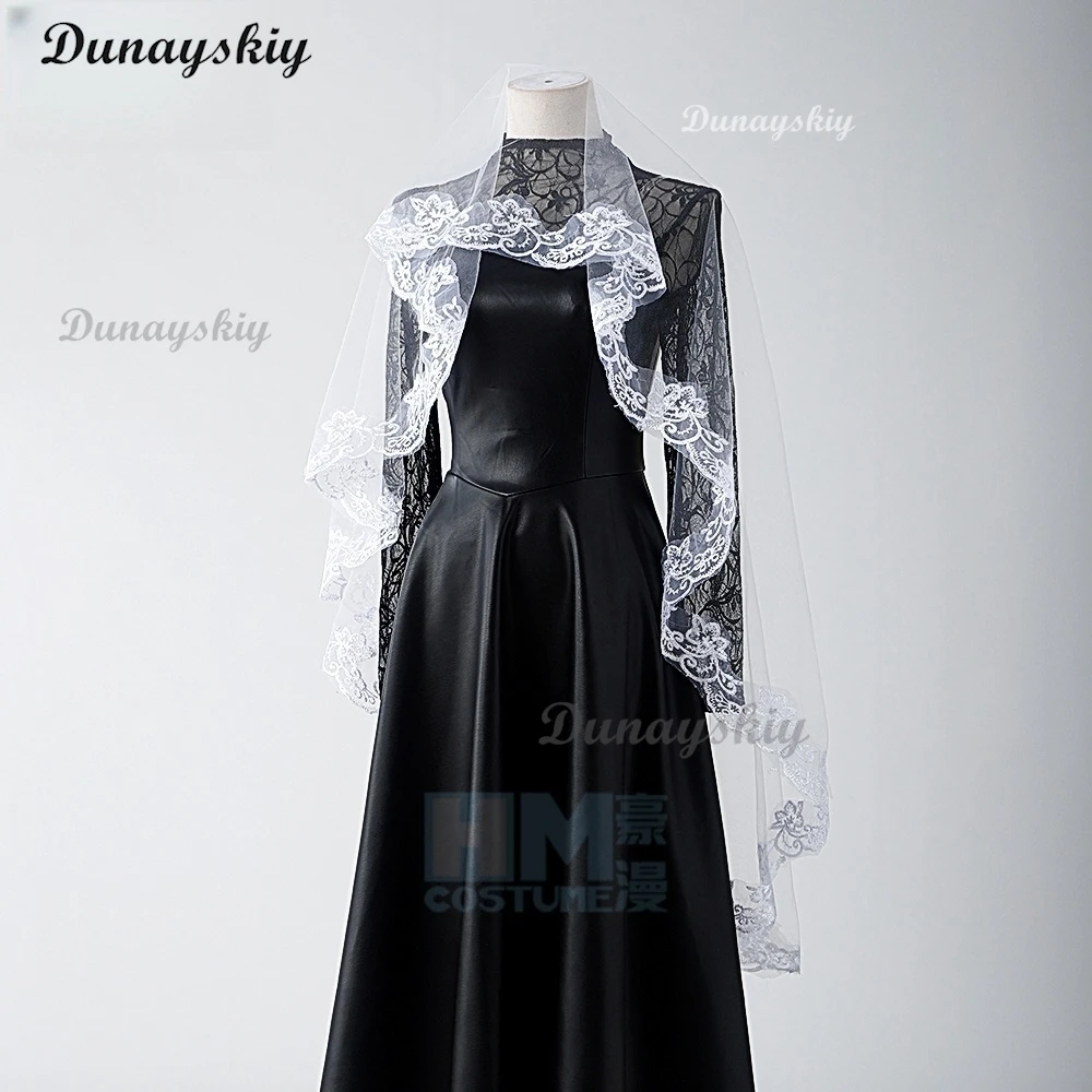 Ms. Osaragi Cosplay Anime Sakamoto Days the Order Member Osaragi Black PU Dress Roleplay Girls Outfit Halloween Party Customized