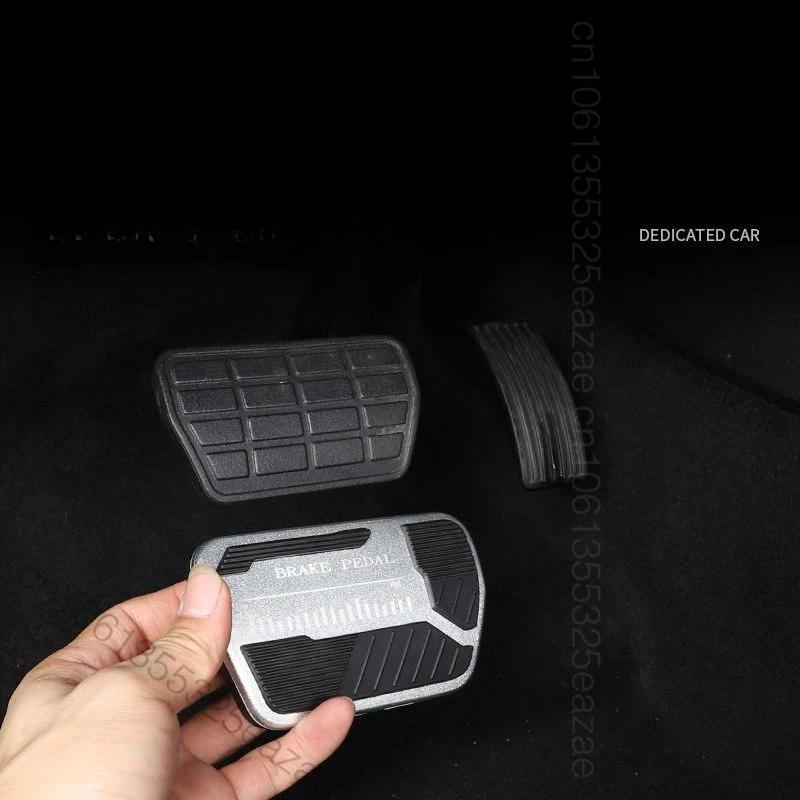 عدم الانزلاق مسرع الغاز الفرامل غطاء دواسة القدم متوافق مع BAIC BJ30 Bejing BJ30 الملحقات الداخلية لمحرك اليد اليسرى