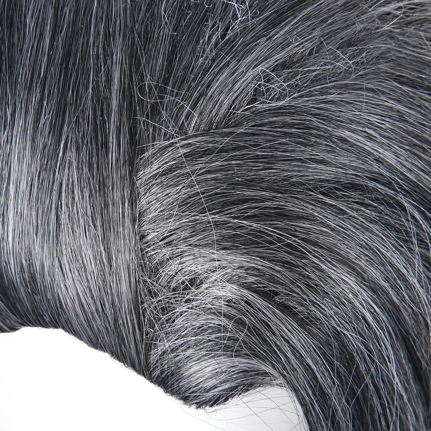 ゲーム VALORANT フェード コスプレウィッグ ハザル・アイレットメッツ 長さ ブラック グレー グラデーションウィッグ コミコンパーティー用 大人女性男性用