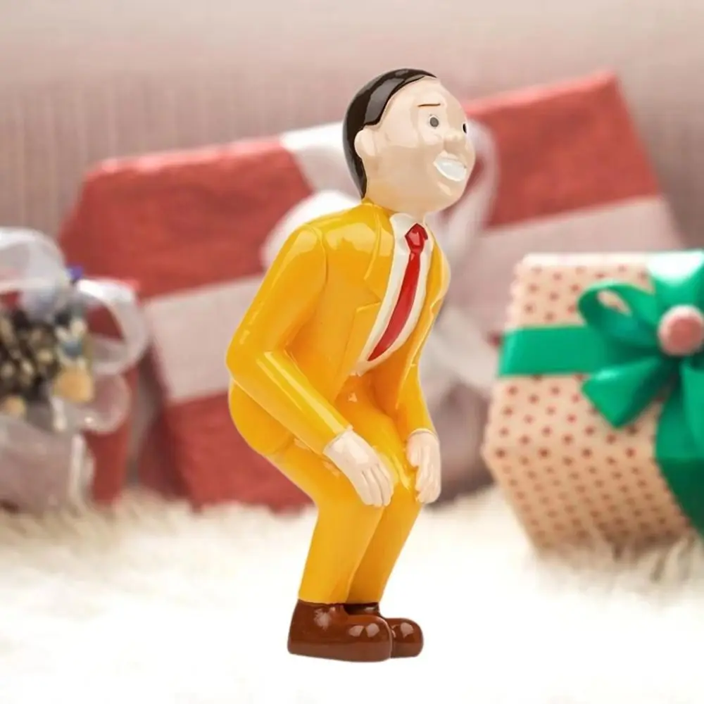 

Handmade Funny Character Statue Handicraft Model Toy Spoofs Resin Ornament Display Collectible Table Tumbler Toy