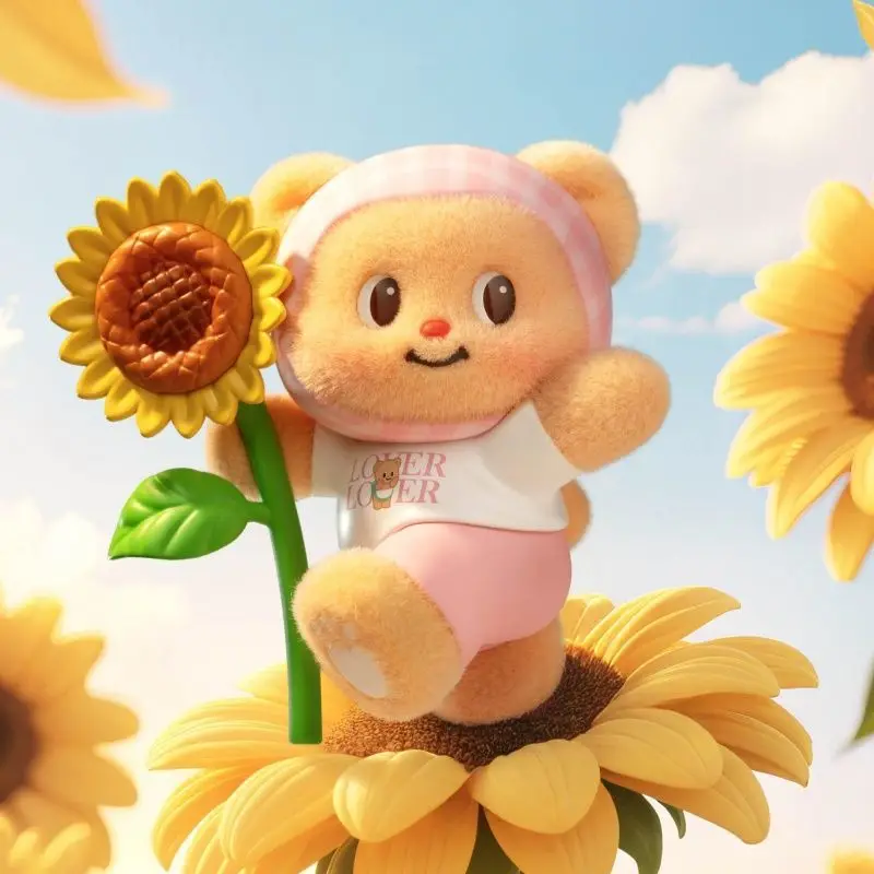 ตุ๊กตา TOYZERO รุ่น Butter Bear Little Wishes Series กล่องสุ่ม ตุ๊กตาฟล็อกกิ้ง ของสะสมอนิเมะ ของตกแต่งโต๊ะ ของขวัญสำหรับเด็กผู้หญิง