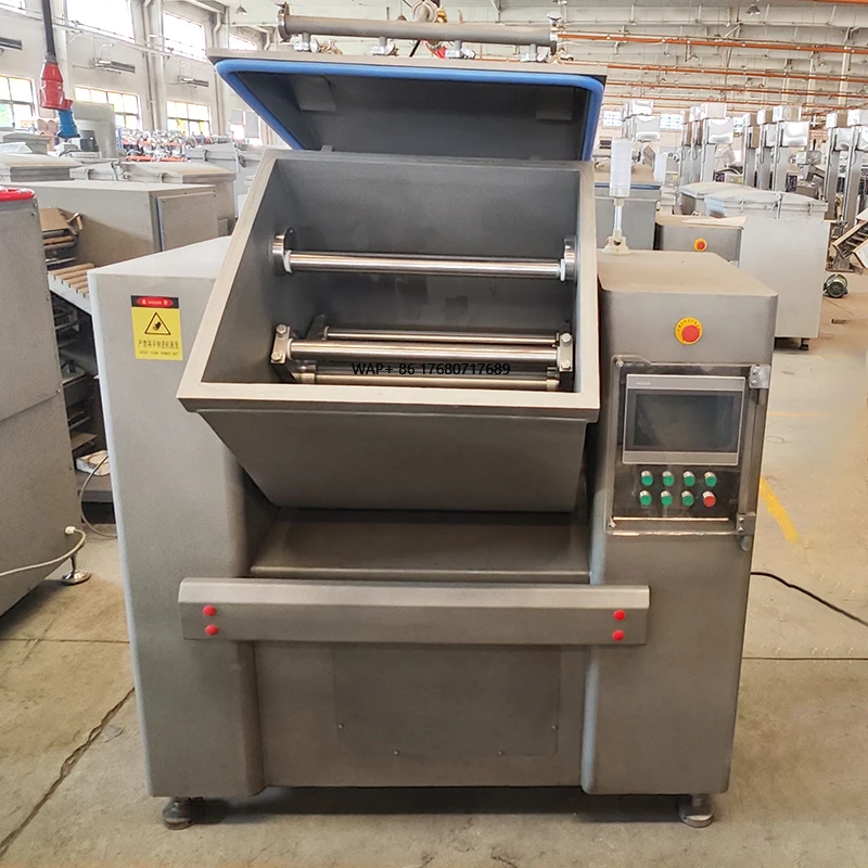 25kg/50kg/100kg/200kg Stainless Steel Dough Mixer Commercial Horizontal Kneading Machine
