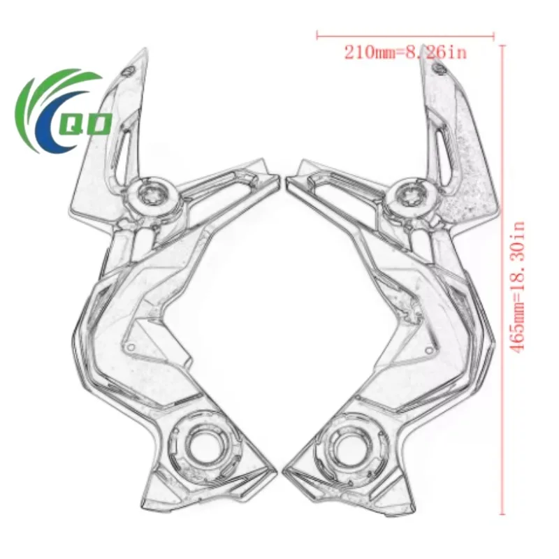 Cubierta de marco embellecedor lateral Z900, accesorios de Motor de carenado para motocicleta Kawasaki Z 900 2020 2021 2022 2023 2024