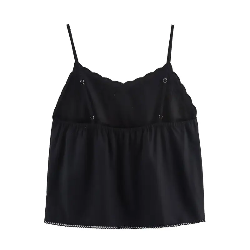 2025년 가을 신상 여성 패션 출퇴근용 다용도 자수 민소매 브이넥 스트랩 탑 우아한 캐주얼 아우터웨어 베스트