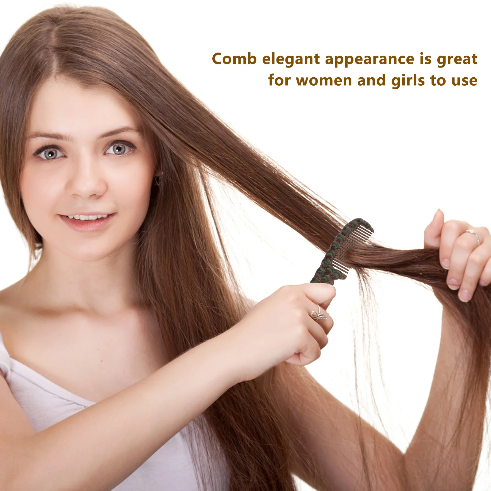 مجموعة مرآة عتيقة أداة مكياج محمولة لإنشاء مظهر ساحر في أي وقت مجموعة مشط مرآة أداة مكياج