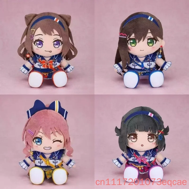 17cm Anime Gsc Bang Dream! Toyama Kasumi Plush Girl Band Hanazono Tae Arisa Ichigaya Stuffed Doll Collection Anime Merchandise