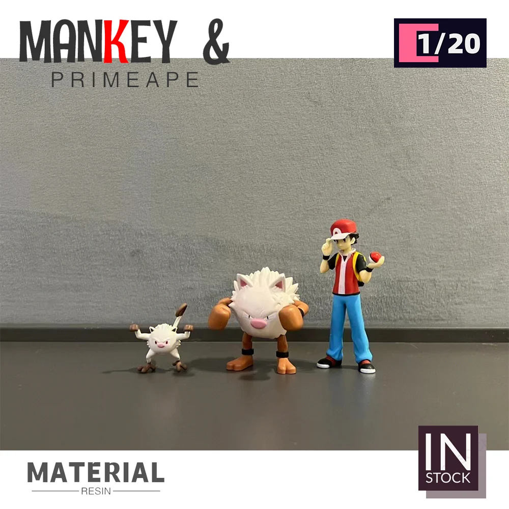 

[In Stock] 1/20 Scale World Figure [RX Studio] - Mankey & Primeape Collection Gift TOYS
