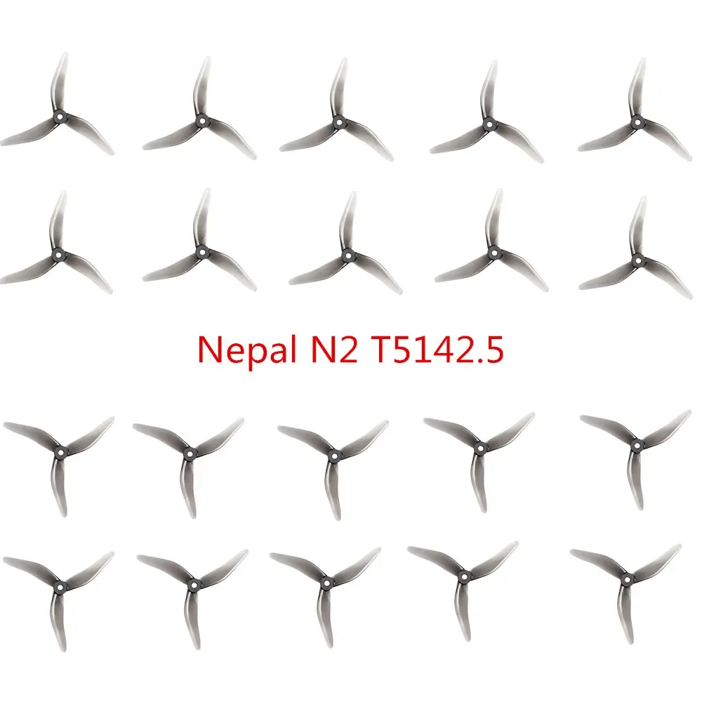 

20PCS/10PAIR FOXEER Dalprop Nepal N2 T5142.5 5mm popo CW CCW Propeller RACING DRONE Freestyle Props