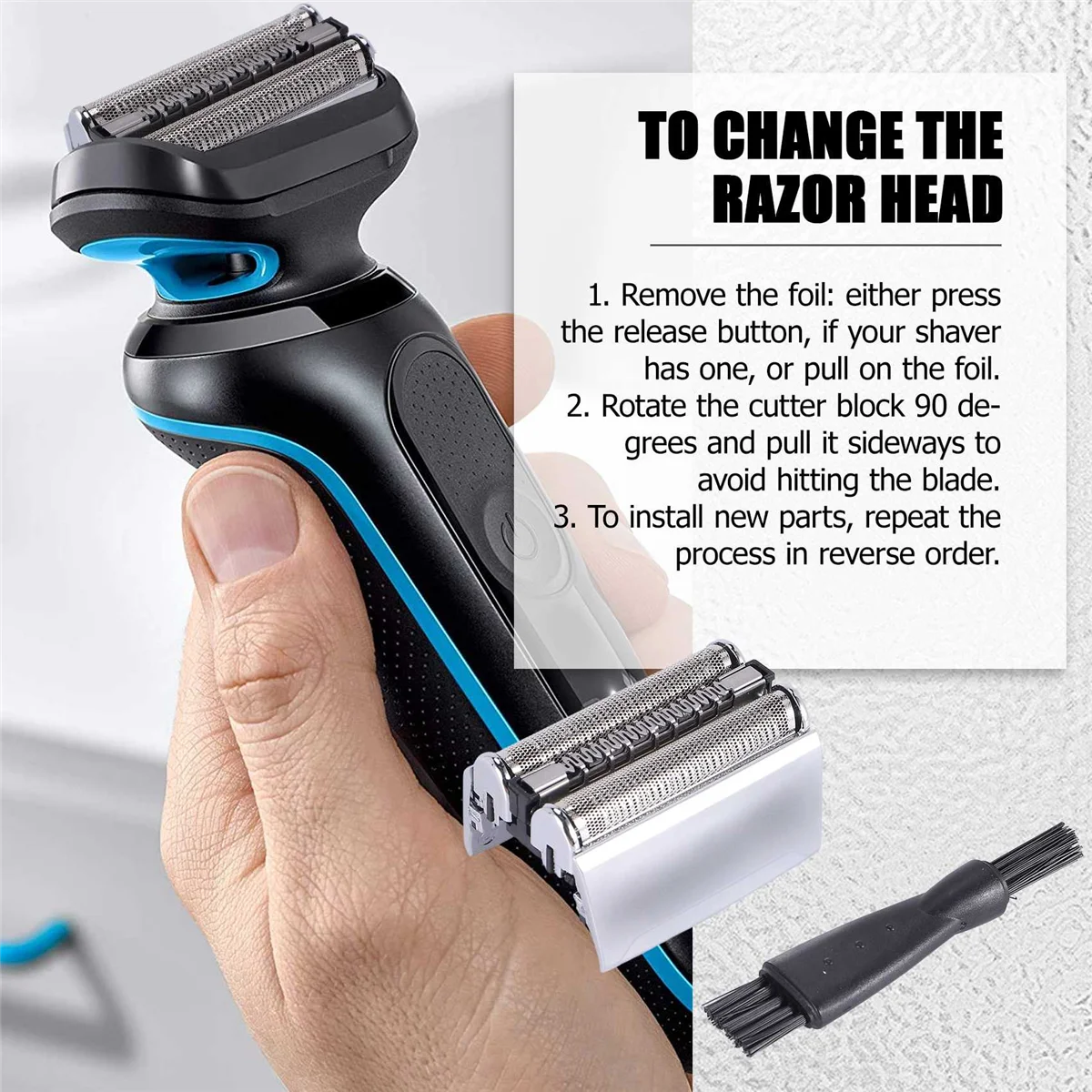 شفرة حلاقة بديلة لبراون ، رأس ماكينة حلاقة ، سلسلة 5 ، 5050 ، 5070 ، 5090 ، 5040 ، 5020 ، 5030 ، ، 52S