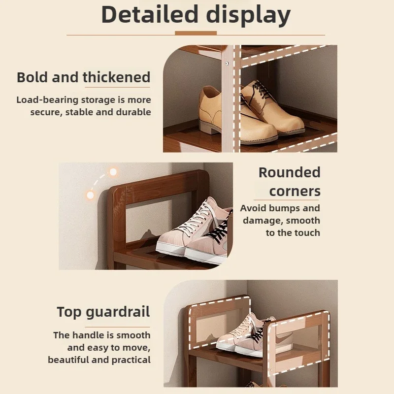 Prosty regał na buty oszczędza miejsce, do przedpokoju, do mieszkań na wynajem, do wielopiętrowych akademików, wąska szafka na buty, organizer do przechowywania.