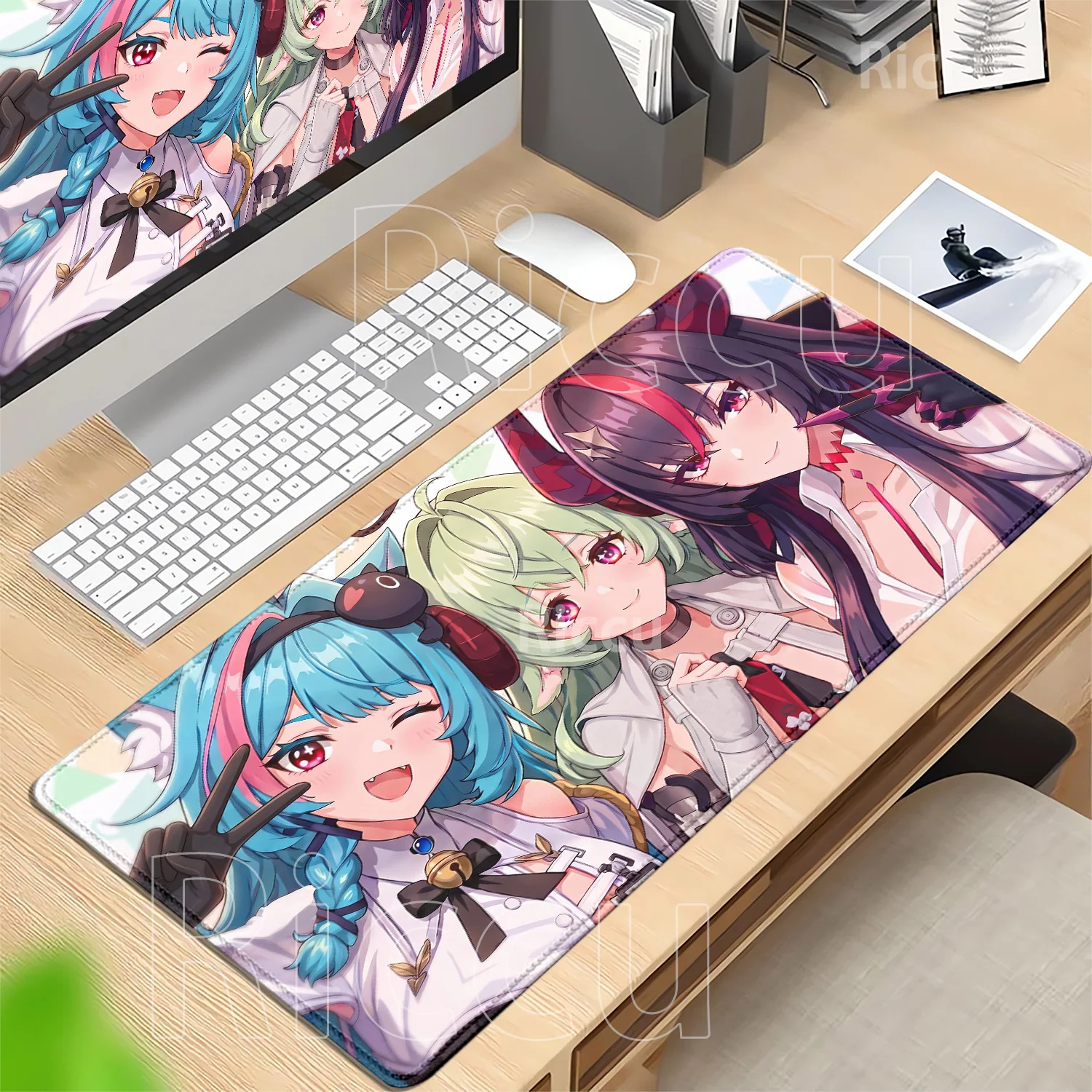 HD Printing Shinku Neverness To Everness NTE Mouse Pad Anime Girl Gaming Keyboard Mousepad Office Accessories Overlock Desk Mat