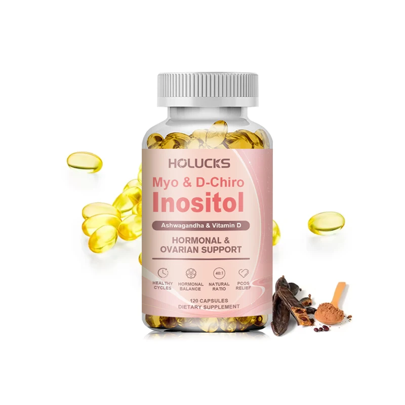 

Myo-Inositol & D-Chiro Inositol Capsule -Regulate Menstrual Cycle Regulate Menstrual Cycle Fertility Supplements for Women