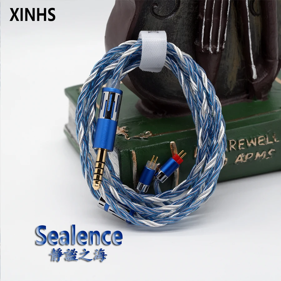 

XINHS M07 6-жильный Hi-Fi кабель для обновления монокристаллический медный посеребренный проводник