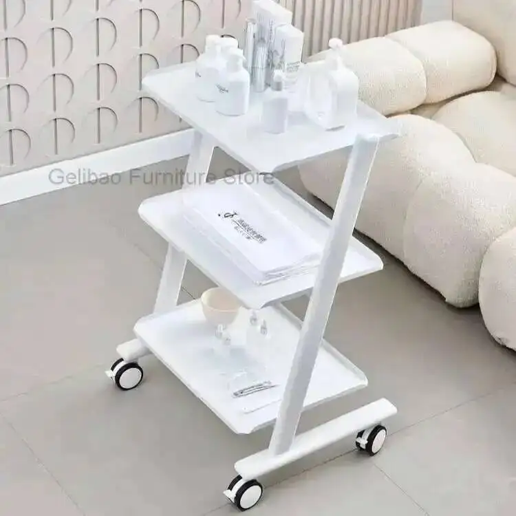Immagine 3: Carrello Estetista, Arredamento per Salone di Bellezza, Mobili Estetici Professionali, Tavolo da Trucco, Arredamento per Salone di Parrucchiere