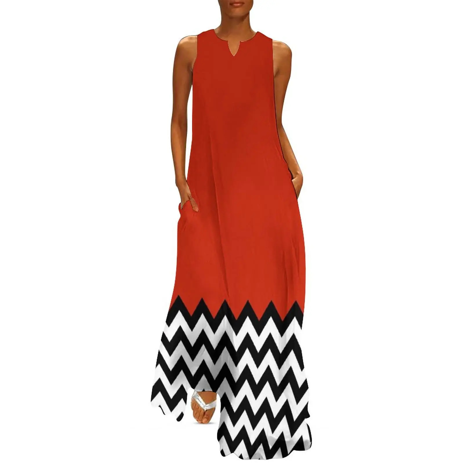 

Black Lodge (Twin Peaks) inspired graphic Long Dress elegant party dress for women 2025 long dresses for women Dress