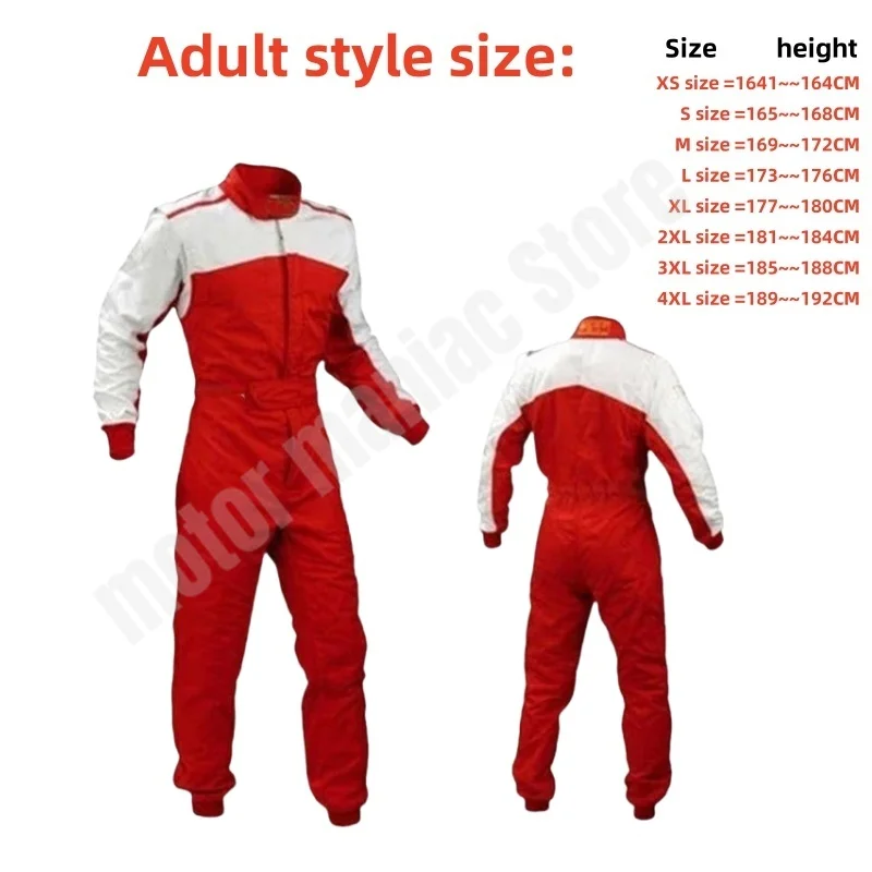 Summer Lightweight and Breathable Style Kart Racing Suit F1 Off-road Beach Bike Training Suit ATV Outdoor Jumpsuit Motorcycle