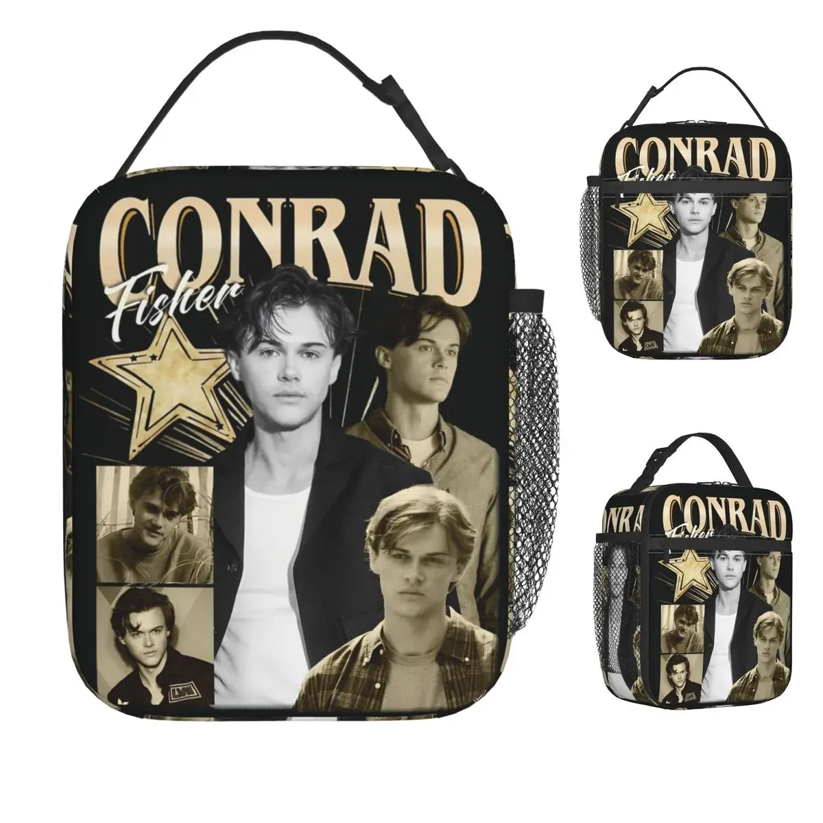 

Сумка для обеда Conrad Fisher Bootleg The Summer I Turned Pretty Office Lunch Box для девочек с принтом, сумки для еды, сумка-холодильник Oxford