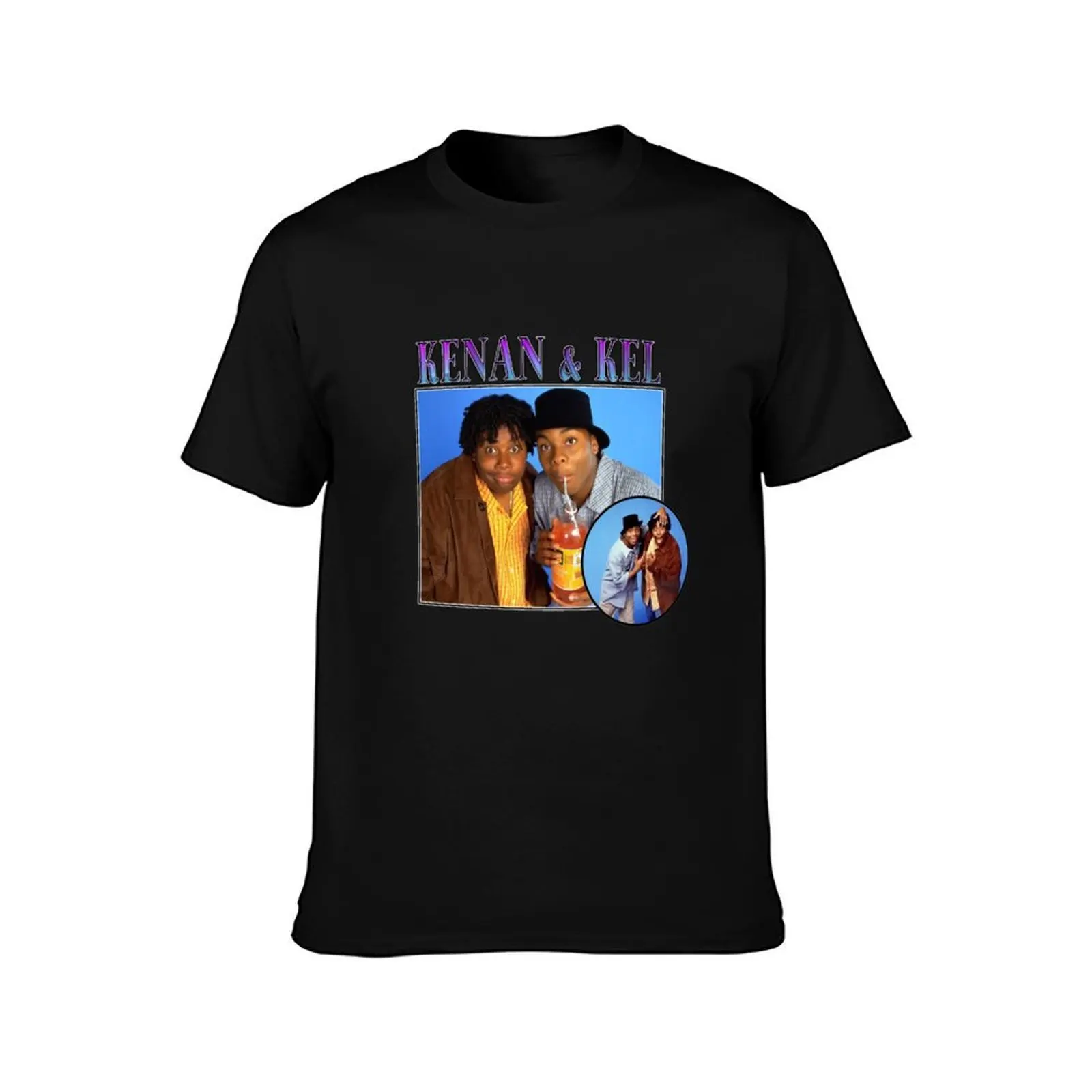 Kenan & Kel Vintage Collage T-Shirt Big Size Daily Wear T-Shirt