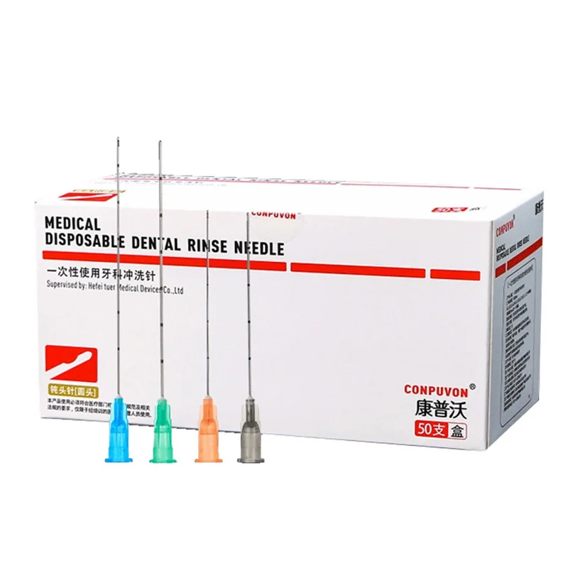 Blunt Needle Medical Disposable Stop Needle 21/22/18/27/23g/25G Graduated Round Head Dental Flushing Hyaluronic Acid Needle
