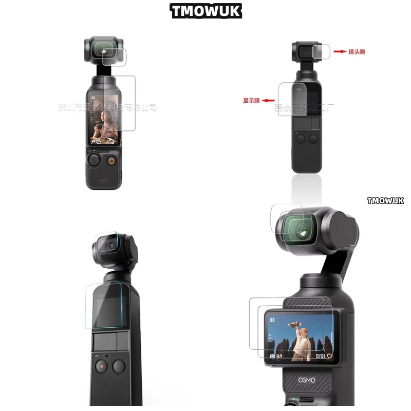 

For DJI Pocket 1 2 Osmo Pocket 3, Streamers' Screen Guard For Action 2 4 Pro.