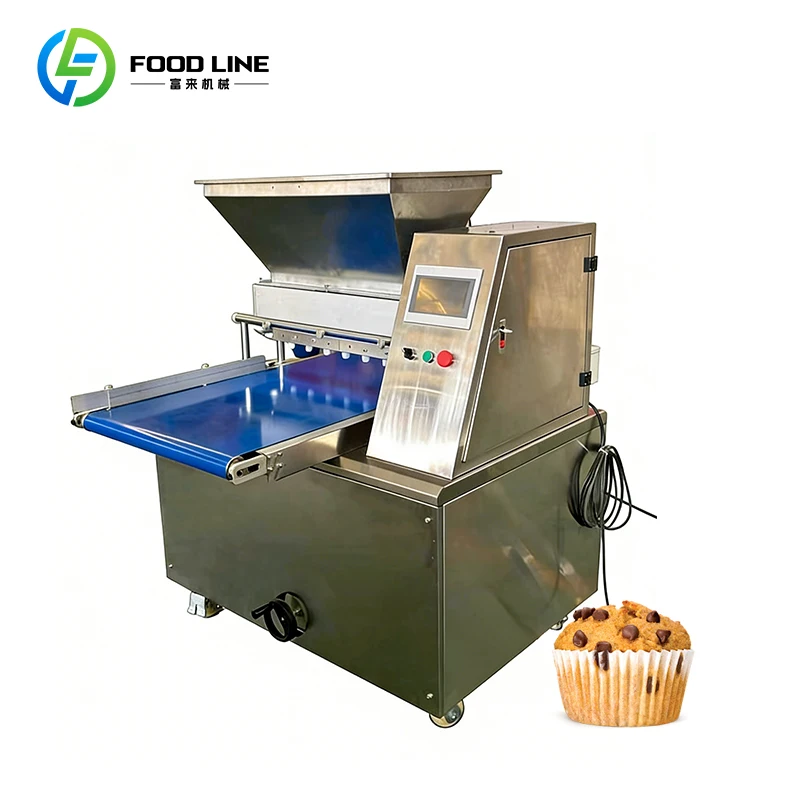Customized High Capacity Cupcake Batter Filling Depositor Machine Multifunctional Cake Paste Injecting Forming Equipment