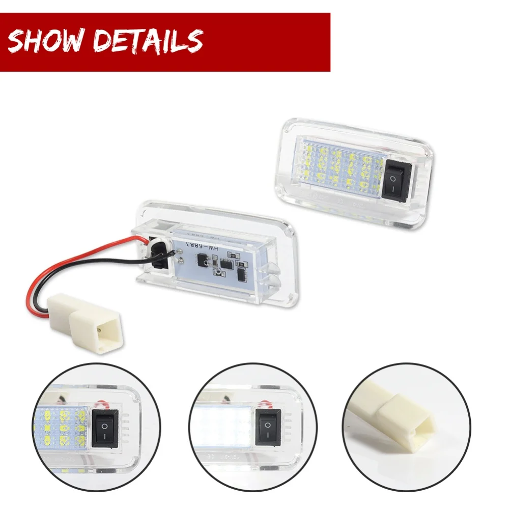 LED Trunk Luggage Compartment Light Cargo Area Light For Lexus NX200 NX200t NX300 NX-F ES350 ES300h For Toyota Crown Camry RAV4