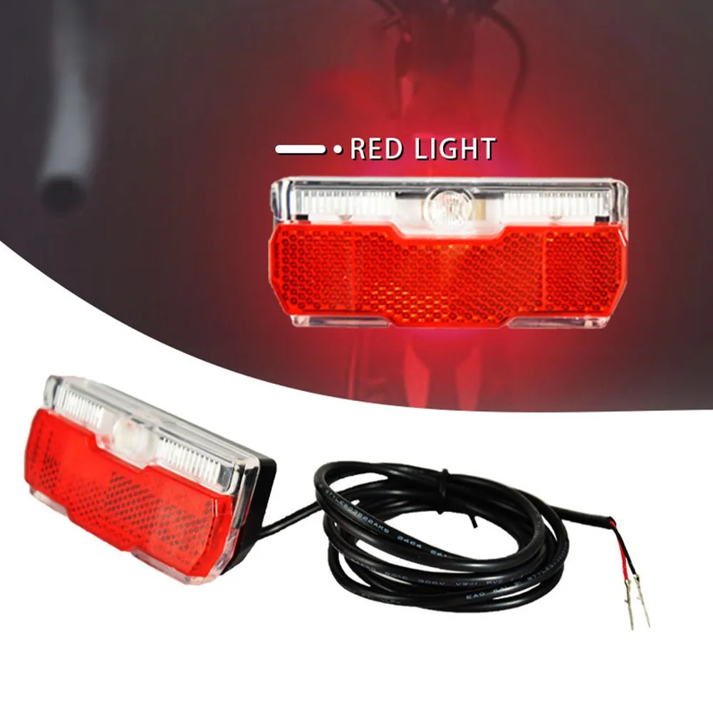 High Quality Sport Tail Light Rear Light Accessories Bicycle Bright Easy Installation Ebike Night Practical Red