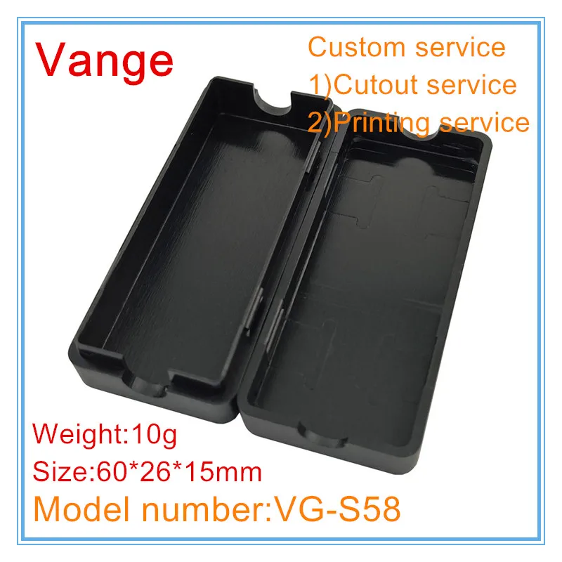 Vange device project box 60*26*15mm ABS plastic enclosure diy case