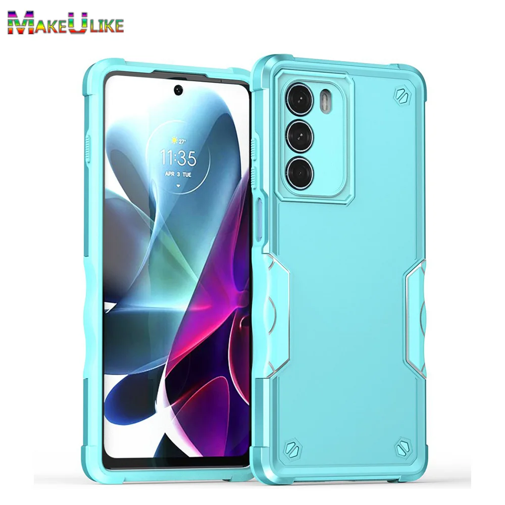 Защитный чехол для Motorola Moto G200 5G силиконовый мягкий внутренний жесткий пластиковый чехол противоударный чехол для Moto G200