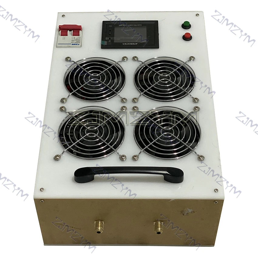 Riscaldatore a induzione ad alta frequenza da 5000 W con bobina di riscaldamento Modulo di riscaldamento a induzione Forno per fusione di metalli