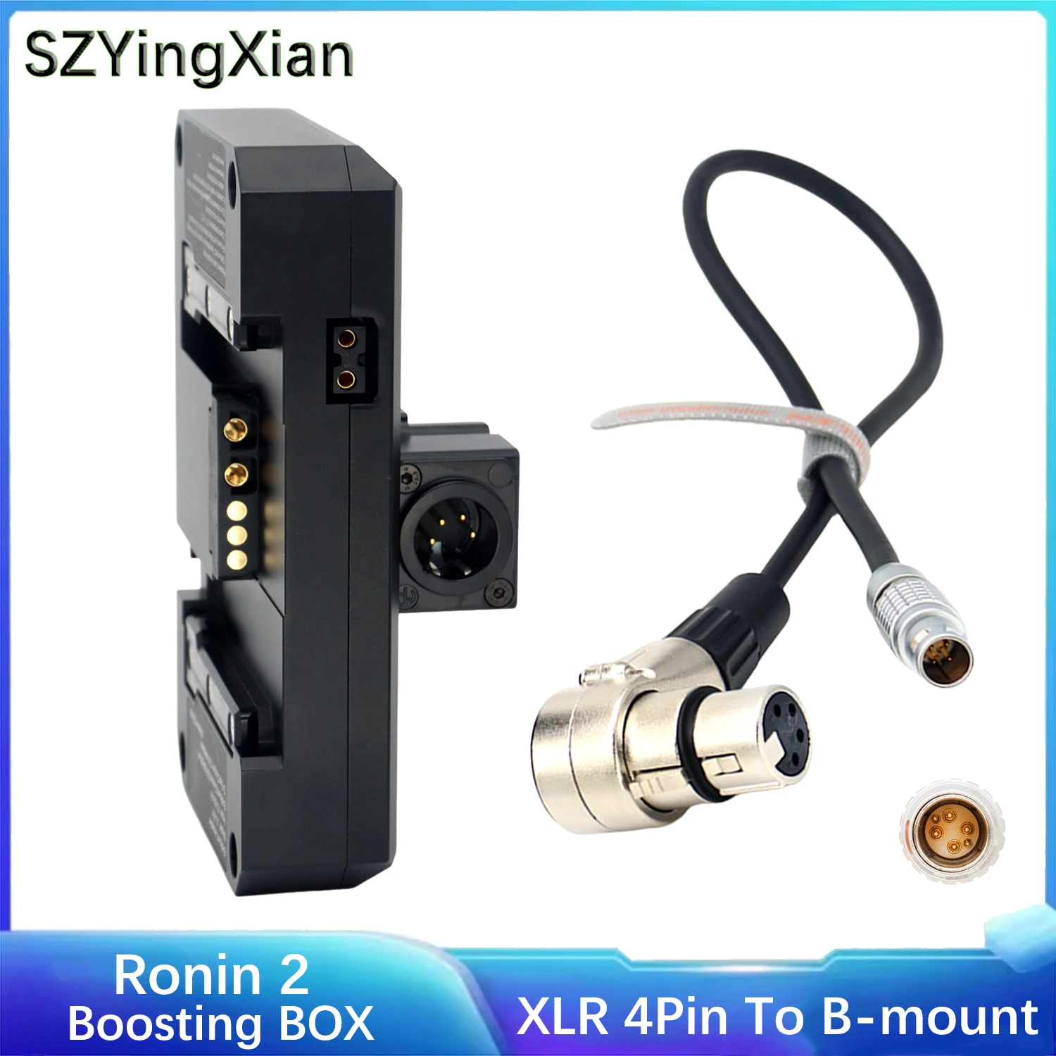 DJI RONIN 2 Power Boost Box 30V Voltage Regulator Box for Trinity/Steadicam /ARRI ALEXA 35 Camera Power Cord