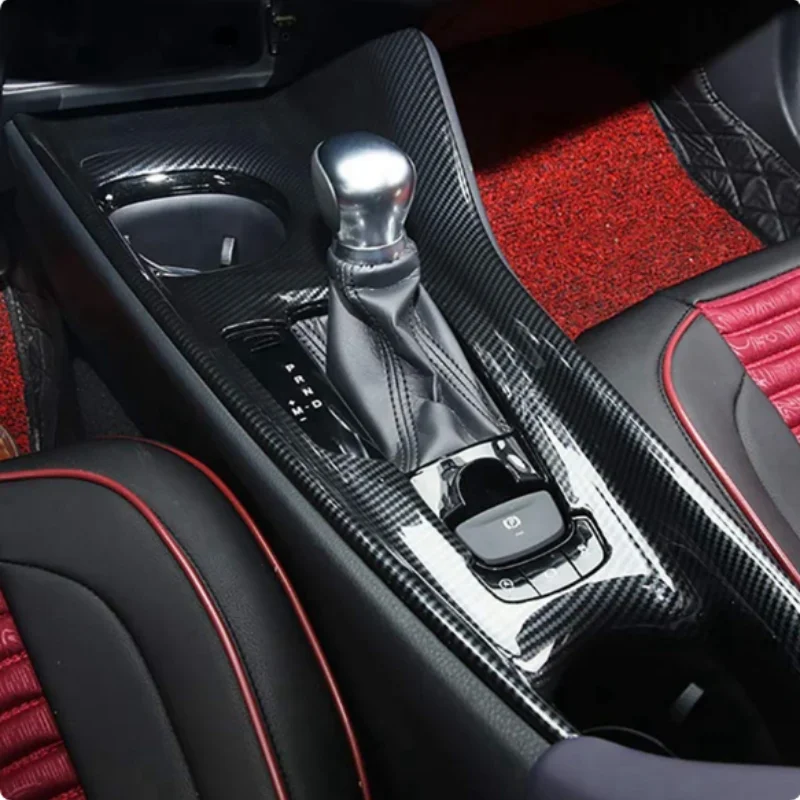 

LHD RHD For Toyota C-HR CHR 2017 -2021 Car Sticker ABS Chrome Inside Middle Shift Stall Paddles Cup Switch Frame Lamp Trim