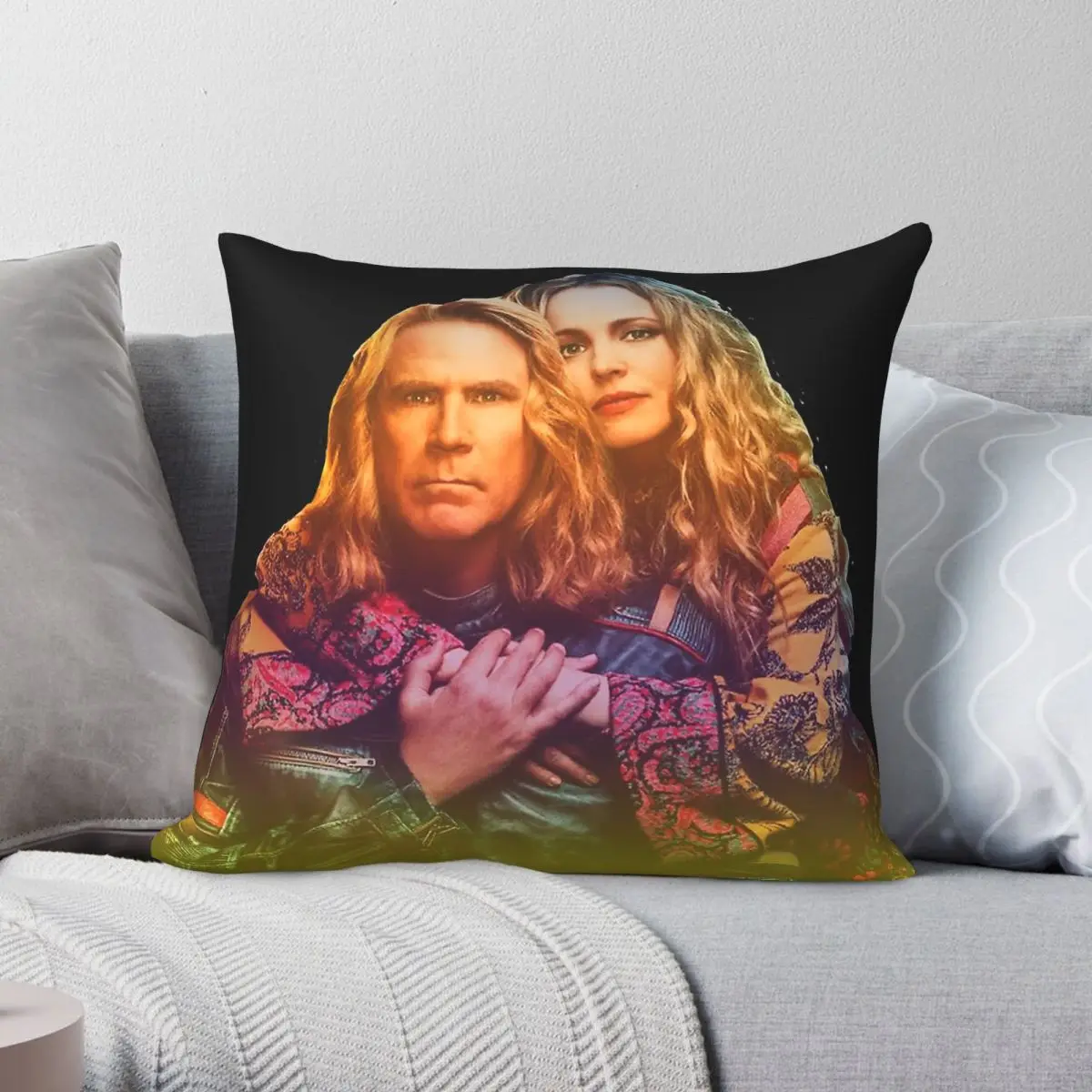 Eurovision Fire Saga Square Pillowcase Polyester Linen Velvet Printed Zip Decor Pillow Case Home Cushion Cover 18