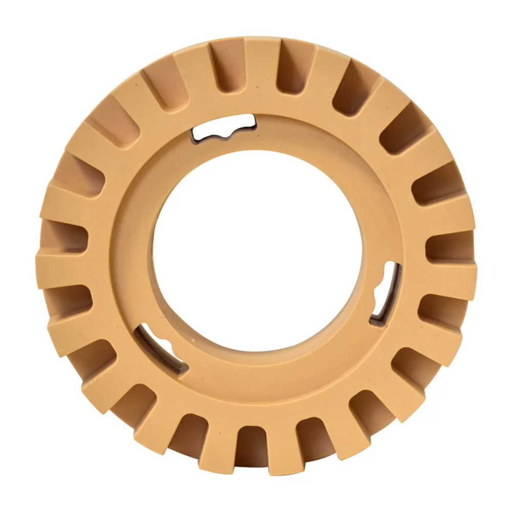 

4in Wheel Decal Remover Rubber Car Vinyl Sticker Eraser Pin Stripe Decal Remover Polishing Wheel Pneumatic Removal Tool