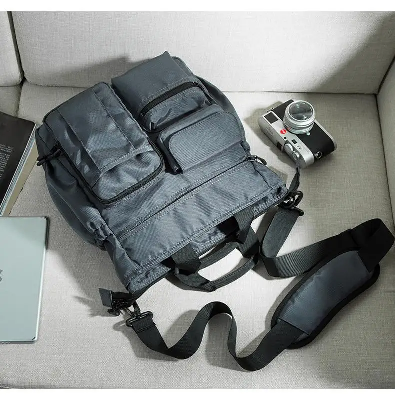 

Men's Faion Large Capaci Busin Cuter Bag Waterproof Multi-Functional Casual Travel Crossbody Bag Single oulder Bag