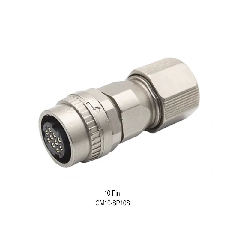 Yaskawa Delta Mitsubishi Servo Motor Connector CM10-SP10S-M-S CM10-SP2S-S Encoder Plugs