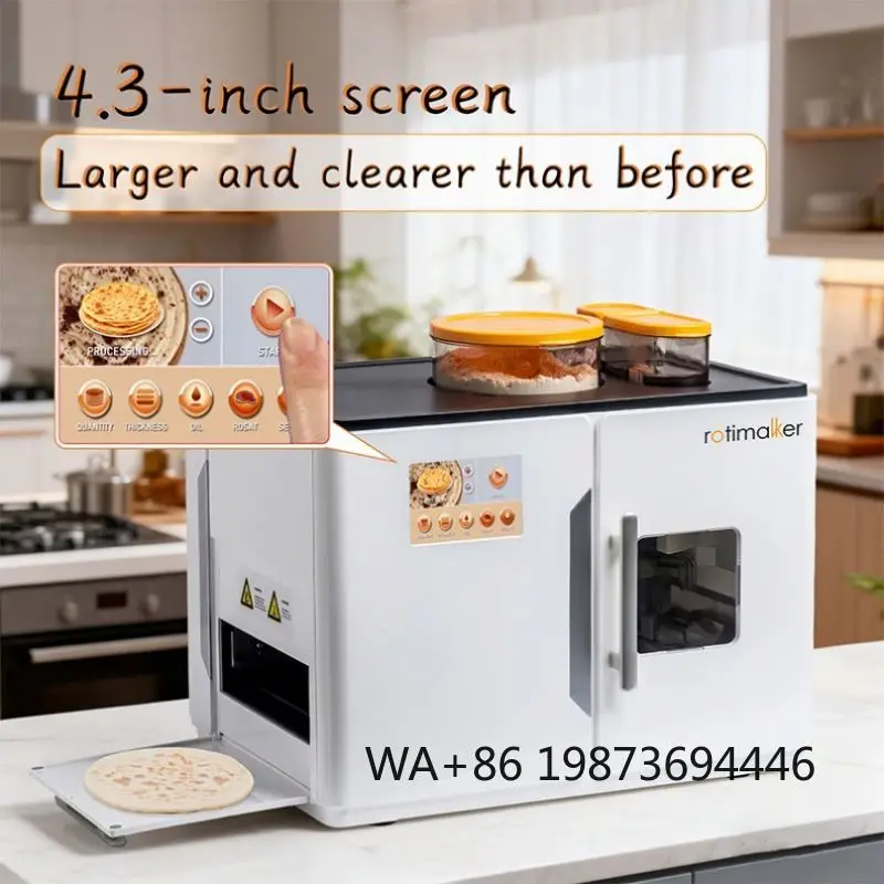 Fully Automatic Commercial Bread & Roti Maker, Electric Rotimatic Home Hotel